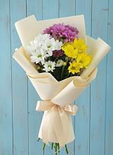 Букет цветов из:  Хризантемы в Джерокае