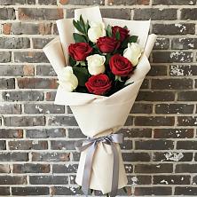 Букет цветов из:  Розы в Джерокае