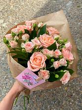 Букет цветов из:  Розы в Джерокае