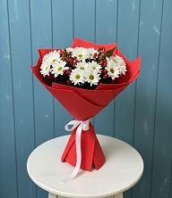 Букет цветов из:  Хризантемы в Джерокае