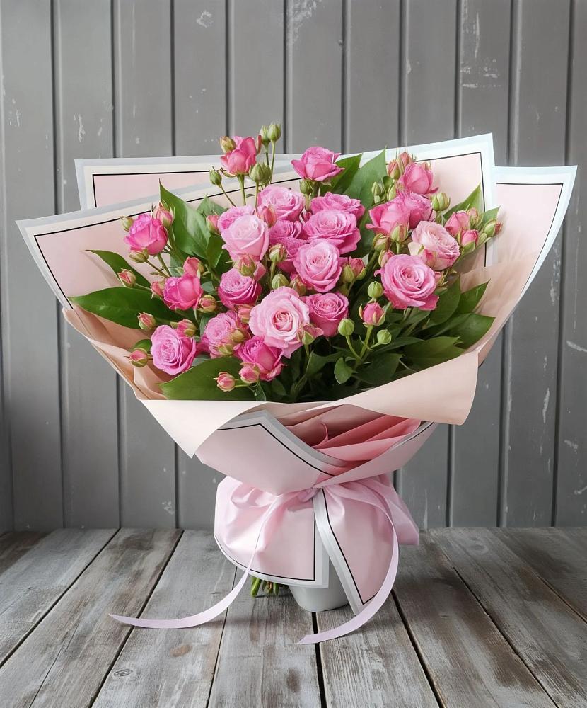 Букет Розовый кустик в Джерокае