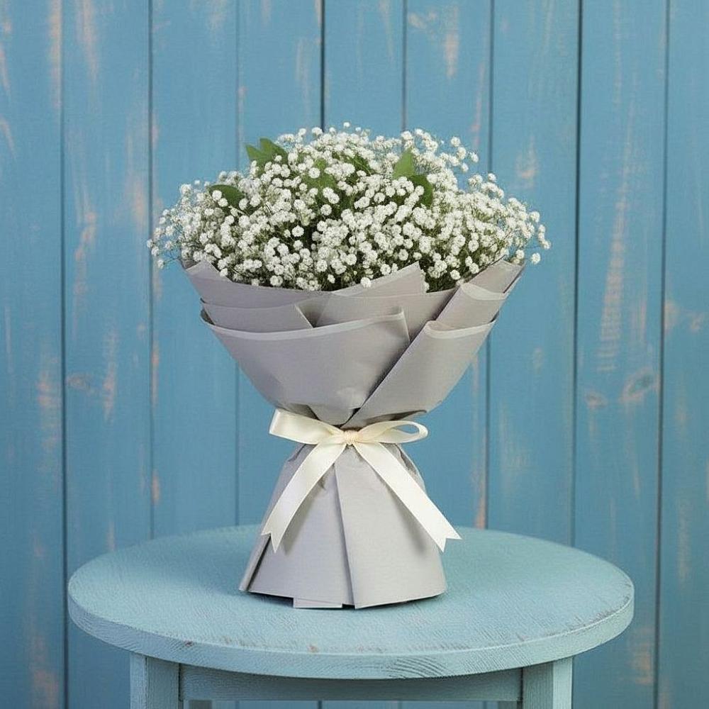 Букет цветов из: Гипсофила в Джерокае