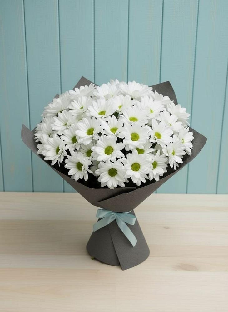 Букет цветов из: Хризантемы в Джерокае