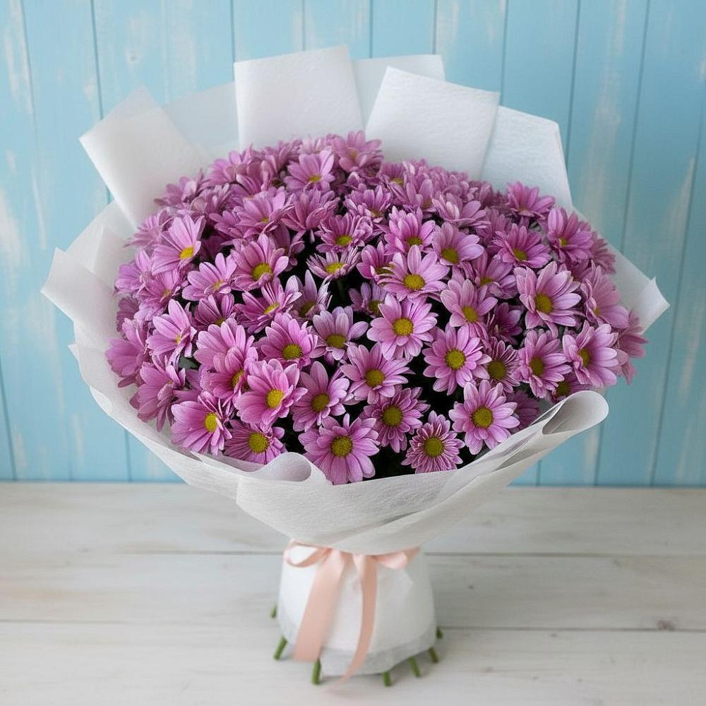Букет цветов из: Хризантемы в Джерокае