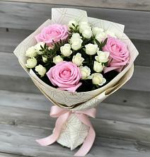 Букет цветов из:  Розы в Джерокае
