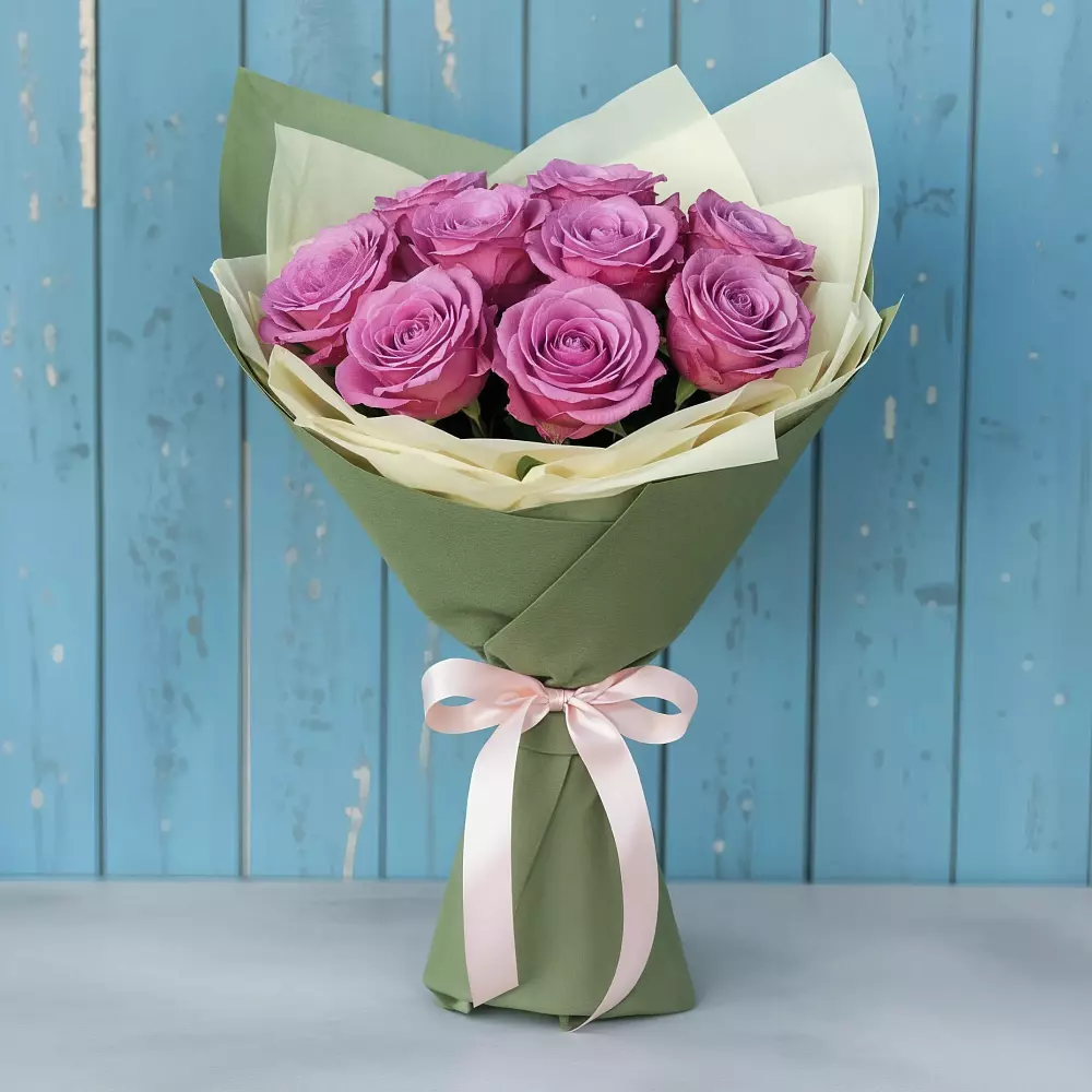 Букет Розы Фёрст Леди в Джерокае