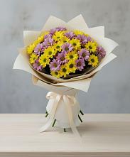 Букет цветов из:  Хризантемы в Джерокае