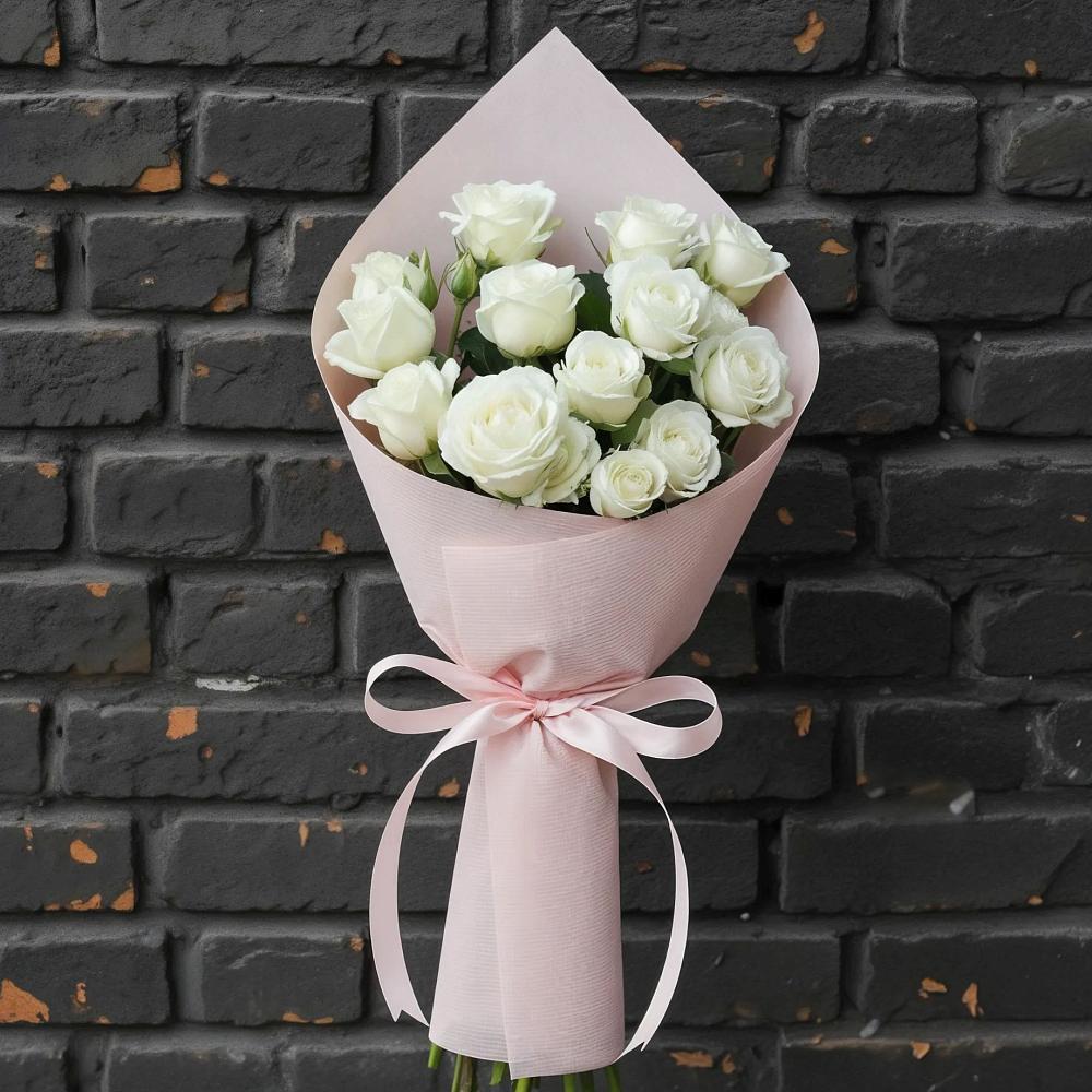 Букет цветов из: Розы в Джерокае