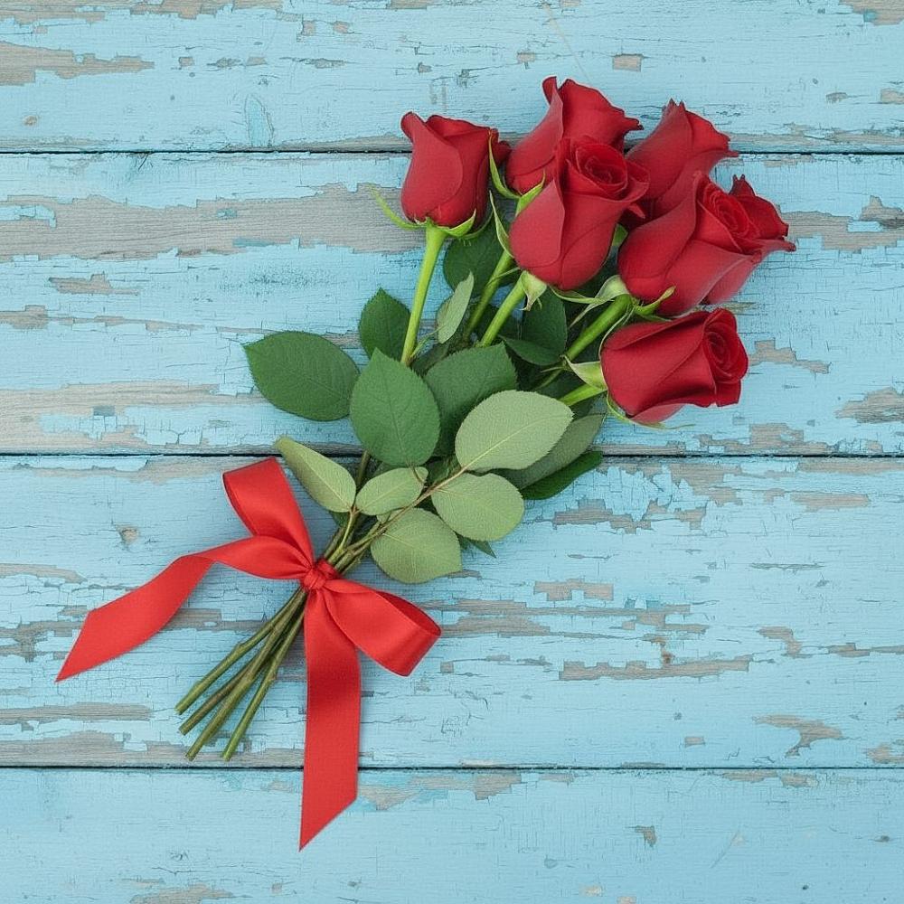 Букет Красные розы в Джерокае