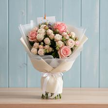 Букет цветов из:  Розы в Джерокае