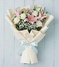 Букет цветов из:  Лилии в Джерокае