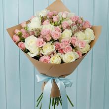 Букет цветов из:  Розы #REPLACE_PRED# Джерокае