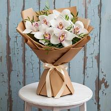 Букет цветов из:  Орхидеи и Розы #REPLACE_PRED# Джерокае